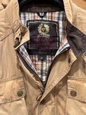 Belstaff jacke gold gebraucht kaufen  Dimbach, Lug, Wilgartswiesen