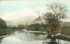 Antique postcard river for sale  UK
