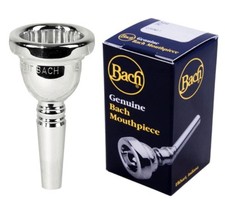 Bocal de trombone Bach 5G banhado a prata haste grande 3415G comprar usado  Enviando para Brazil