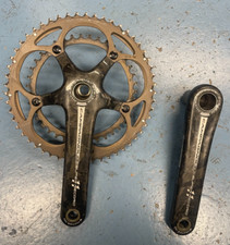 Pedivela Campagnolo Super Record 11 velocidades carbono bicicleta de estrada 53/39 175mm comprar usado  Enviando para Brazil