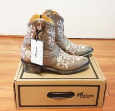 Bottines western brodées d'occasion  Nice-
