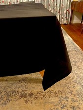 Plain black fabric for sale  SEVENOAKS