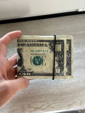 Dollar bill wallet d'occasion  Expédié en Belgium