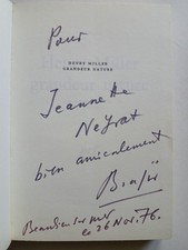 Brassaï henry miller d'occasion  Paris XIII