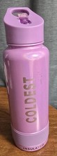 Garrafa de água mais fria 40 oz com isolamento esportivo Saturns Moon roxo cor glitter comprar usado  Enviando para Brazil