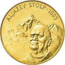 Używany, [#738235] Moneta, Słowenia, 5 Tolarjev, 1995, VZ, nikiel-mosiądz, KM:26 na sprzedaż  Wysyłka do Poland
