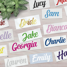 Personalised vinyl name for sale  REDDITCH