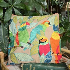 Vintage cushion embroidered for sale  BROMLEY