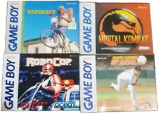 Game boy instruction for sale  Pasadena