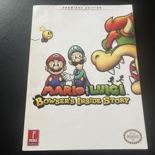 Mario And Luigi Bowser’s Inside Story Guia de Estratégia SEM Cartaz, usado comprar usado  Enviando para Brazil