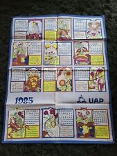 Torchon calendrier tissu d'occasion  Plonéour-Lanvern
