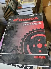 2009-2014 Honda CRF450 CRF450R MOTO Manual de Serviço Loja  comprar usado  Enviando para Brazil