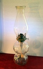 Vintage petroleumlampe glas gebraucht kaufen  Quickborn