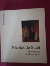 Nicolas staël rétrospective d'occasion  Le Mans