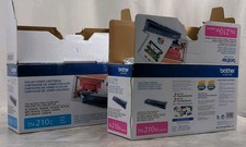 Brother Conjunto de 2 Cartuchos de Toner Coloridos TN-210M Magenta e TN-10C Ciano: Novo Selado comprar usado  Enviando para Brazil