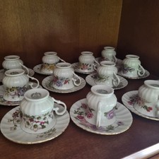 Vintage tazzina floreale usato  Monguzzo