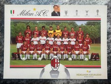 Cartolina ufficiale formazione usato  Lodi