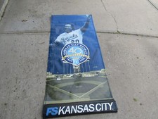 Banner 2009 Kansas City Royals 40º Aniversário - Assinado por Frank White 30 x 70"" comprar usado  Enviando para Brazil