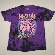 Camisa histeria vintage roxa e preta def leppard comprar usado  Enviando para Brazil