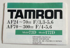 Tamron 300 istruzioni usato  Zane