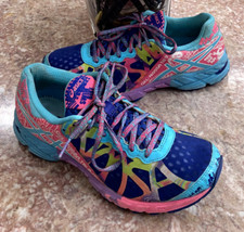 Tênis de corrida Asics Gel Noosa Tri 9 feminino multicolorido #T458Q tamanho 9. 5 em excelente estado usado! comprar usado  Enviando para Brazil