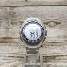 Relógio digital Casio Wave Ceptor 50m iluminador à prova d'água controlado por rádio comprar usado  Enviando para Brazil