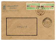 Ddr dienstbrief frankiert gebraucht kaufen  Schkopau