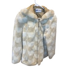 Faux fur hooded for sale  Omaha
