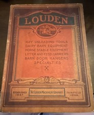 Louden machinery catalog for sale  Rochester
