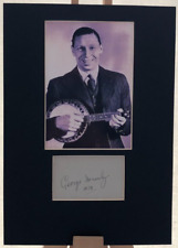 George formby autographed for sale  SOLIHULL