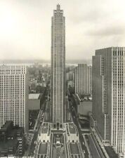 Usado, Foto vintage New York Rockefeller Center Roof Studio arranha-céus edifícios. comprar usado  Enviando para Brazil