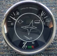 TRIPLE MARCADOR LAND ROVER SANTANA TEMPERATURA, GASOLINA Y AMPERÍMETRO 12V, usado comprar usado  Enviando para Brazil