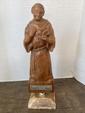 1979 Fiesta De Las Golondrinas Troféu de Motocross San Juan Capo Padre Madeira 15” H, usado comprar usado  Enviando para Brazil