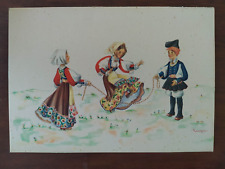 9932 cartolina costumi usato  Cagliari