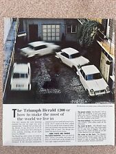 1966 triumph herald for sale  BURRY PORT
