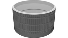 Lens mount cover usato  Italia