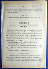 Dovadola 1892 regio usato  Italia
