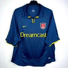 Camisa de futebol Nike original Arsenal 2000/2001/2002 terceira europeia comprar usado Camisa de futebol Nike original Arsenal 2000/2001/2002 terceira europeia comprar usado  Enviando para Brazil