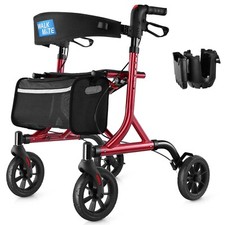 WalkMate Rollator Walker para idosos com porta-copo, prensa de polegar atualizada, usado comprar usado  Enviando para Brazil