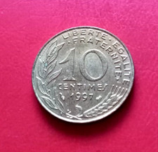 Monnaie centimes 1997 d'occasion  Tullins