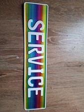 Blechschild service gebraucht kaufen  Bad Herrenalb