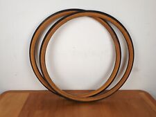 Pneus vintages noir/marron Michelin 650x35B vélo vintage France tires inner tube comprar usado  Enviando para Brazil