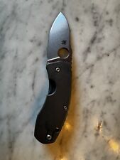 Spyderco c158tip techno for sale  Wyncote