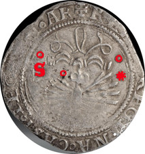 1 moeda de prata real monarcas católicos Espanha Isabella Ferdinand Sevilha RRCC 1500s comprar usado  Enviando para Brazil