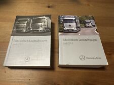 Mercedes benz tabellenbücher gebraucht kaufen  Weinstadt