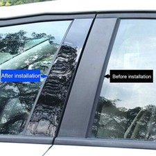 Ajuste para Ford EcoSport B515 2014-2023 8 peças acabamento preto brilhante para postes de pilar de janela comprar usado  Enviando para Brazil