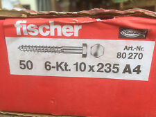Fischer edelstahl 10x235 gebraucht kaufen  Dommitzsch