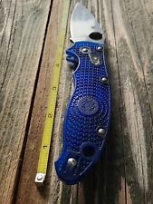 Spyderco c101psbl2 manix for sale  Conroe