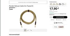 Fender deluxe cable gebraucht kaufen  Kempten (Allgäu)