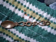 Brass love spoon for sale  FERNDOWN